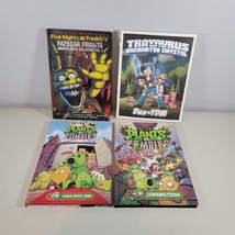 Book Lot Plants vs Zombies Dan TDMs Trayaurus + Enchanted Five Nights at Freddys - £15.30 GBP