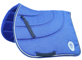 STG Lightweight Thick Puff-Pad Horse Blue Saddle Pad For Gaited Horse - £43.95 GBP