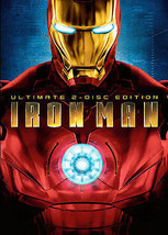 DVD Movie Iron Man 2008 Paramount Pictures Marvel Robert Downey Jr VG - $6.88