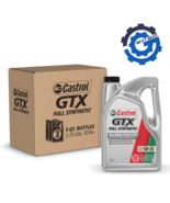 Castrol GTX Full Synthetic 5W-20 Motor Oil 5 Quarts Case of 3 (15 Quarts... - $102.81