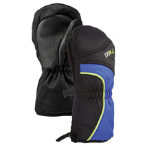 HEAD Junior Black Blue DayGlow Boys Insulated Ski Mittens Winter Gloves NWT - $183.56 MXN