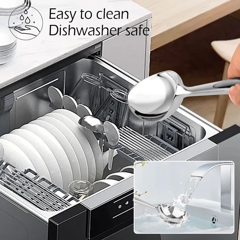 Leden Heavy Duty Metal Ice Cream Scoop - Non-Stick Aluminum Scooper for Hard Ice Item image 5