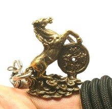 Horse On China Money Thai Pendant Necklace Amulet Lucky Protection C ASIN O Gamble - £19.44 GBP