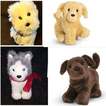 American Girl Pet Dogs Lot Chocolate Chip, Honey, Pepper and 1st Ed 2000 Coconut - £46.36 GBP