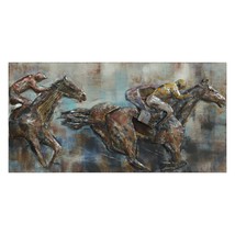 Empire Art Direct PMO-120123-6030 Primo Mixed Media Hand Painted Iron Wall Sculp - $433.17