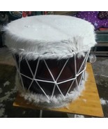 Mongolian drum Turkic drum Sheepskin Tuwa drum Playing specialized percu... - $1,039.11 CAD