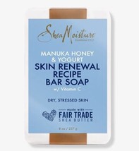 Shea Moisture Manuka Honey &amp; Yogurt Skin Renewal Recipe W/ Vitamin C Bar Soap - £11.61 GBP