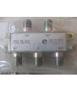NEW Vintage Blonder Tongue 4 Way Splitter TV / 4 Outs / no. 3474 / # XRS-4 - $33.59 CAD