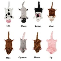 Stuffing Free Dog Toys No Mess Animal Barnyard Toy Friends Unstuffies Sets Too - £7.00 GBP+