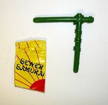 TMNT Leonardo the Sewer Samurai Wacky War Banner Vintage Accessory Parts 1990 - £1.59 GBP