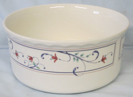 Mikasa Annette CAC20 Round 8&quot; Souffle or Serving Bowl - $14.64
