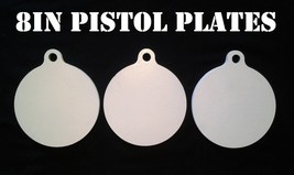 8 Inch Diameter Metal Targets-Metal Shooting Targets-Metal Pistol Targets-3pc - £40.88 GBP
