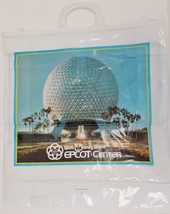 Vintage RARE Large Disney Epcot Center Shopping Bag Theme Park Souvenir 1982 - £32.16 GBP