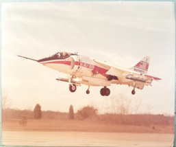 McDonnell Douglas AV-8B Harrier Art Landing Marines Foam Board Publicity... - $18.95