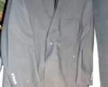 2 Button PRONTO UOMO Designer Suit Jacket MENS COMFORT STRETCH Gray 55R - $37.25