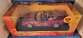 2003 Chevrolet Corvette 2002 Indy Pace Car 1:18 Scale by Ertl - £35.51 GBP