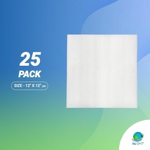 25 Pack Foam Wrap 12&quot; x 12&quot; Foam Pouches for Dishes - $18.18