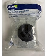 20 PK Leviton 5206-S10 50A 125/250V Flush Mount Receptacle – NEMA 10-50R - $165.00
