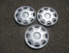 Lot of 3 genuine 1994 to 1996 Mazda MX3 14 inch hubcaps wheel covers - £43.84 GBP