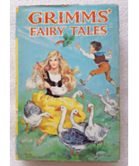 Book 1966 Grimms Fairy Tales Hardcover HC Dust Jacket DJ Made In Great B... - $238.92 MXN