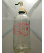 Bottle Old Soda Siphon The Delight Valdepeñas Tiburcio Merlo el Zorro - $51.08 CAD