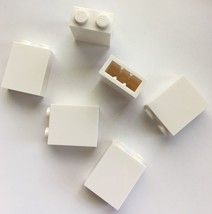 LEGO Brick w/stud holder 1x2x2 - PN 3245c - White - 6 Pcs - New - £3.88 GBP