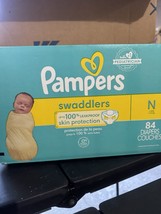 Pampers Swaddlers Soft Baby Diapers- Newborn Size 0 - 84ct - $18.99