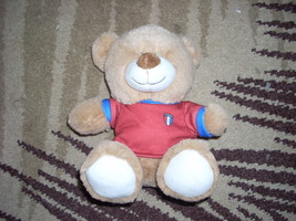 teddy bear panama  red soccer shirt o nwot - $24.00