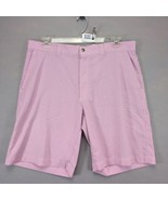 Callaway Men&#39;s 38x10 Seersucker Shorts Pink White Striped Preppy Golf Ol... - $367.50 MXN