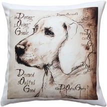 What Makes a Dog Throw Pillow 17x17, with Polyfill Insert - £40.17 GBP