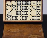 Pressman Dominoes - Tournament Set of 55 - Wooden Dovetailed Box - $19.34
