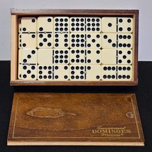 Pressman Dominoes - Tournament Set of 55 - Wooden Dovetailed Box - £15.12 GBP