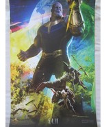 Avengers Infinity War Thanos 2017 SDCC exclusive Marvel Movie Poster - $49.99