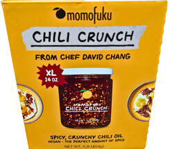 Momofuku Spicy Cruncy Chili Oil Chef David Chang 16 Ounce Jar EXP 07/202 - €24,51 EUR