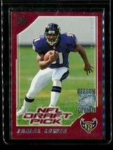 2000 Topps Season Opener Rookie Draft Pick Football Card #210 Jamal Lewis Ravens - £7.78 GBP