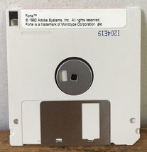Vtg Adobe Type Library Smart Choice Forte Macintosh Floppy Disk - £784.56 GBP
