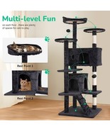 DOPINMIN 54in Cat Tree Tower For Indoor Cats, Multi-Level Furniture Acti... - $128.70