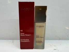 Clarins Everlasting Foundation + #105 NUDE NIB 1.1 oz - $20.78