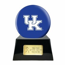 Large/Adult 200 Cubic Inch Kentucky Wildcats Metal Ball on Cremation Urn Base - £401.17 GBP