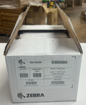 Zebra 10015355K Z-Band Ultrasoft Wristband Cartridge Kit, 6 cartridges (White) - £174.09 GBP