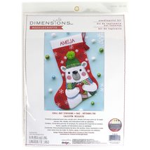 Dimensions Needlepoint Santa and Toys Personalized Christmas Stocking Ki... - £13.58 GBP+