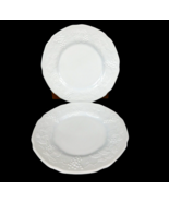 VTG Indiana Colony Milk Glass Harvest Grapes Leaves 8&quot; Salad Plate  Lot ... - $20.55 CAD