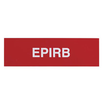  Adhesive EPIRB Sticker Sign (100x30mm) - $22.25