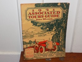 Vintage 1921 Associated Tours Guide Automobile Club of America. Booklet - $94.05