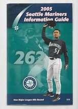 2005 SEATTLE MARINERS  Baseball MLB Media GUIDE - £6.77 GBP