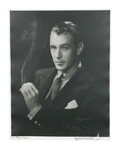 Gary Cooper Da George Hurrell Firmato Fotografica Stampa Le 190 35.6cm x 27.9cm - £1,144.31 GBP