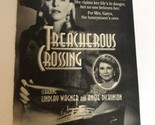 Treacherous Crossing Vintage Tv Guide Lindsay Wagner Angie Print Ad TPA23 - $5.93