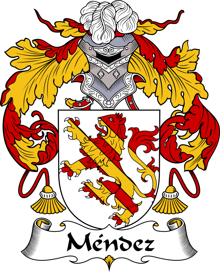 Primary image for Méndez Family Crest / Coat of Arms JPG and PDF - Instant Download