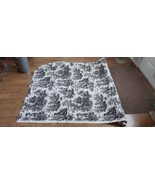 Waverly Toile Fabric Country Life Black Cream 11 yards x 57&quot; Screen Prin... - $374.48 CAD