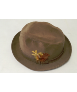 Botany 500 hat vintage hat with feathers made in USA men&#39;s - $24.70
